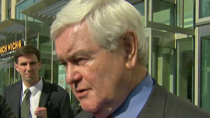 Gingrich on role in Trump transition, reports of turmoil