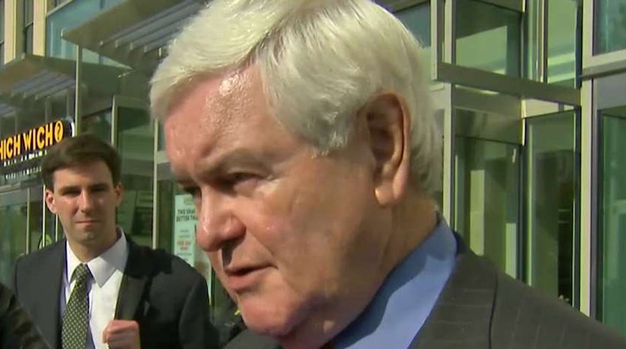 Gingrich on role in Trump transition, reports of turmoil
