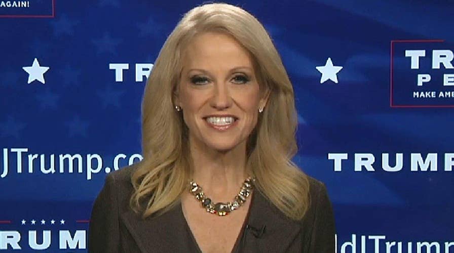 Conway fires back at protesters, transition critics