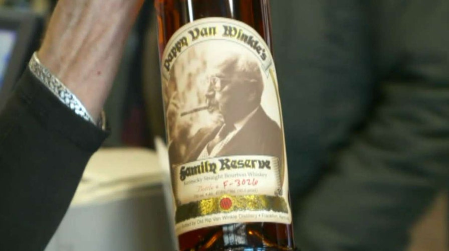 Demand for high-end bourbon sky rockets around the globe