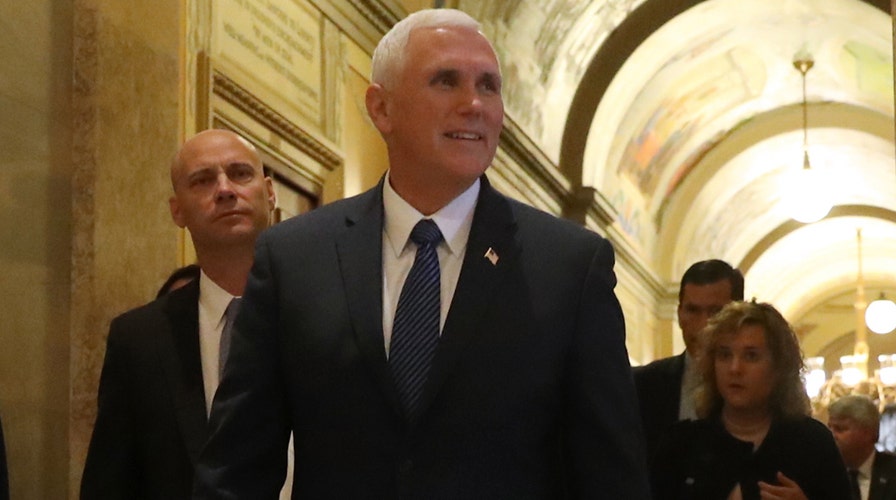 VP-elect Pence meets with Paul Ryan on Capitol Hill