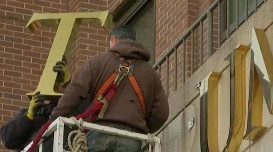 Donald Trump's name removed from NYC apartment buildings