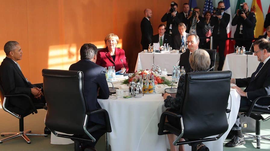 Obama meets with European allies on plan to fight terror