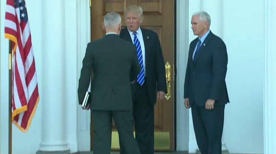 Trump team: Mattis a strong candidate for Cabinet post