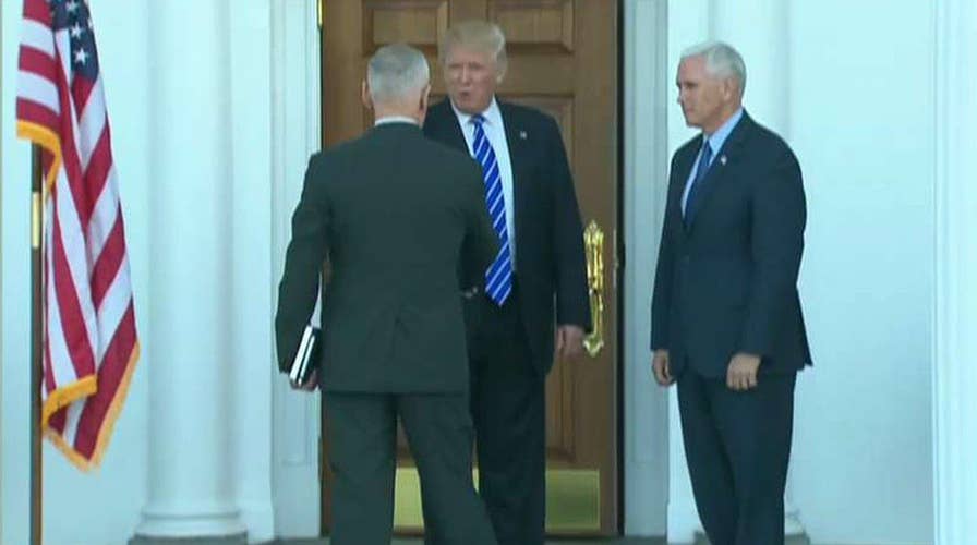 Trump team: Mattis a strong candidate for Cabinet post