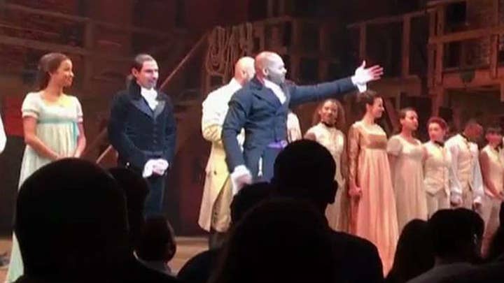 Hamilton cast lectures VP-elect Mike Pence