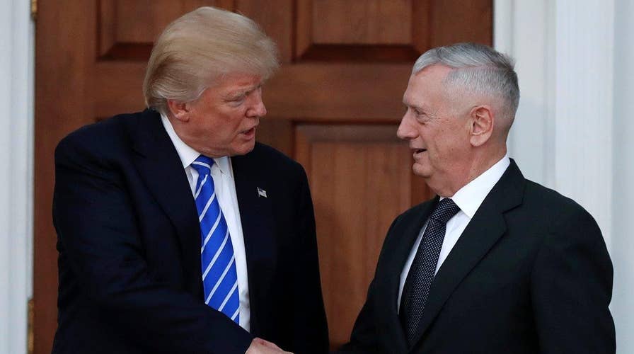 General James Mattis considered for defense secretary