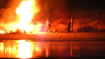 Confrontation between protesters and police escalates near site of pipeline