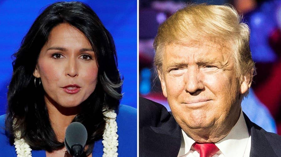 Reaching across the aisle? Trump meets with Sanders backer