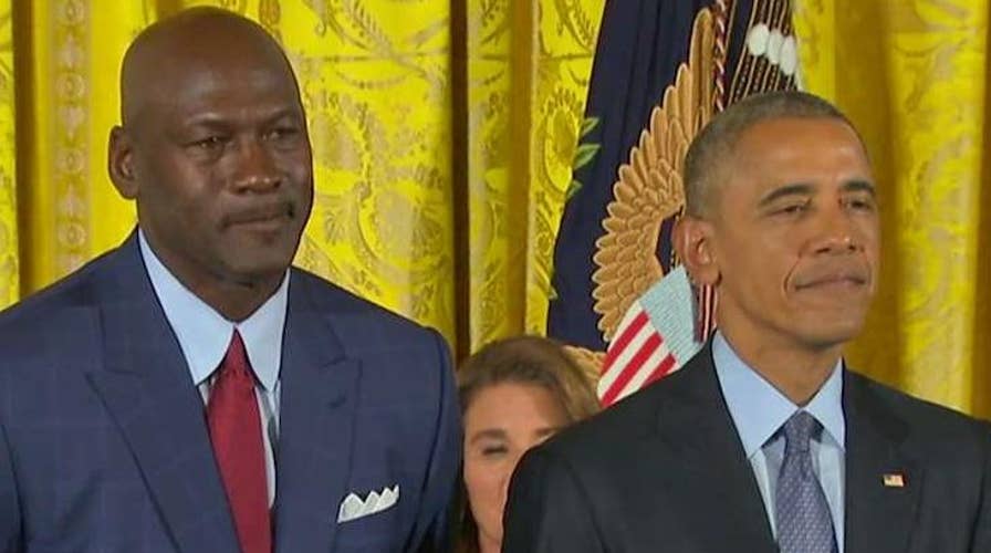 Michael Jordan among 21 honored with Medal of Freedom