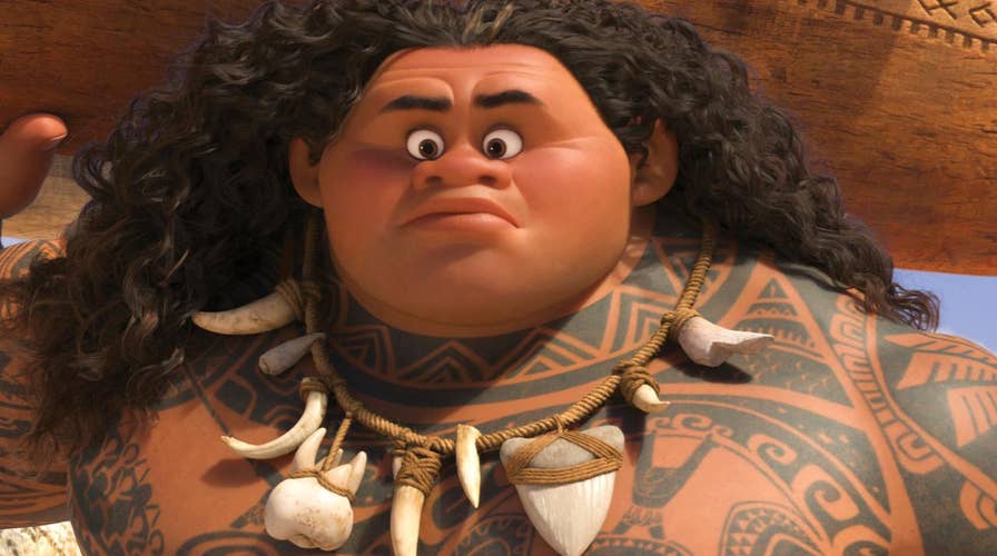 Dwayne Johnson gets animated in 'Moana'