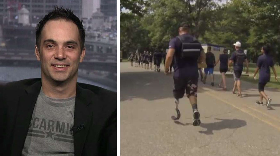 One Marine's quest to keep injured veterans on the move