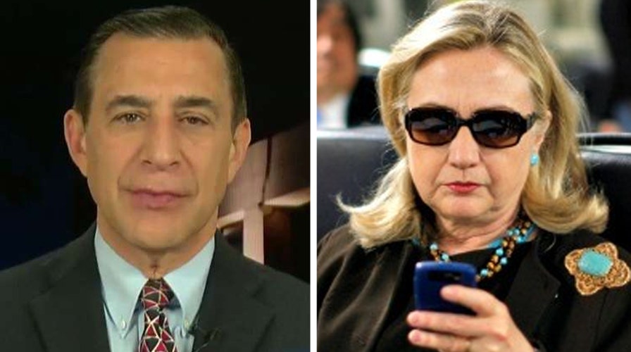 Rep. Darrell Issa on the continued investigation of Clinton