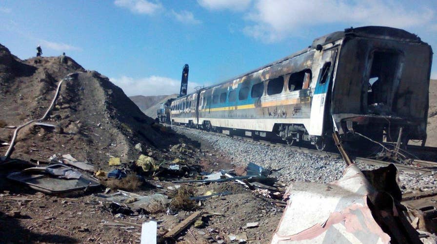 Dozens dead after deadly train crash in Iran