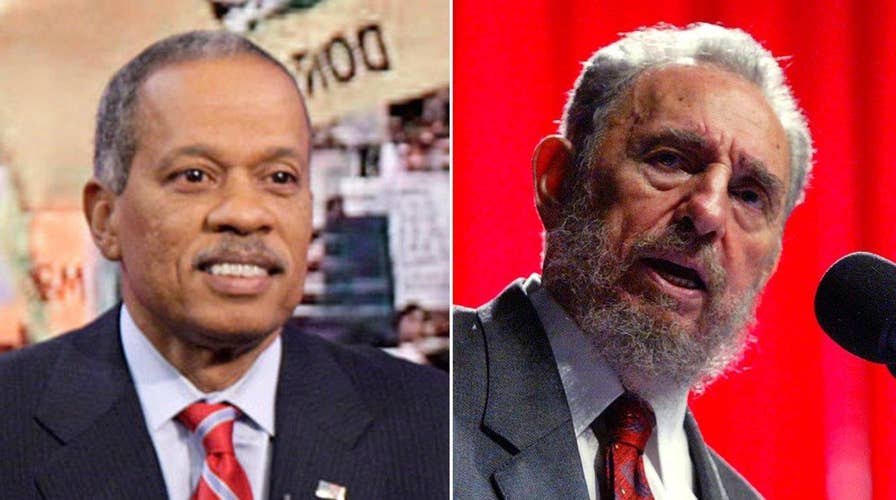 Juan Williams reacts to Fidel Castro's death