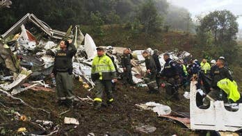 Plane carrying Brazilian soccer team might have run out of fuel