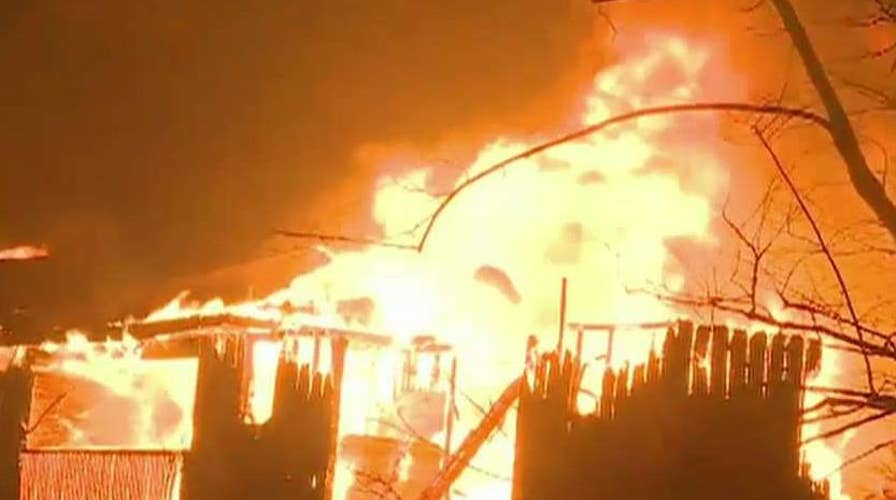 Massive Tennessee wildfire leaves destruction in its wake