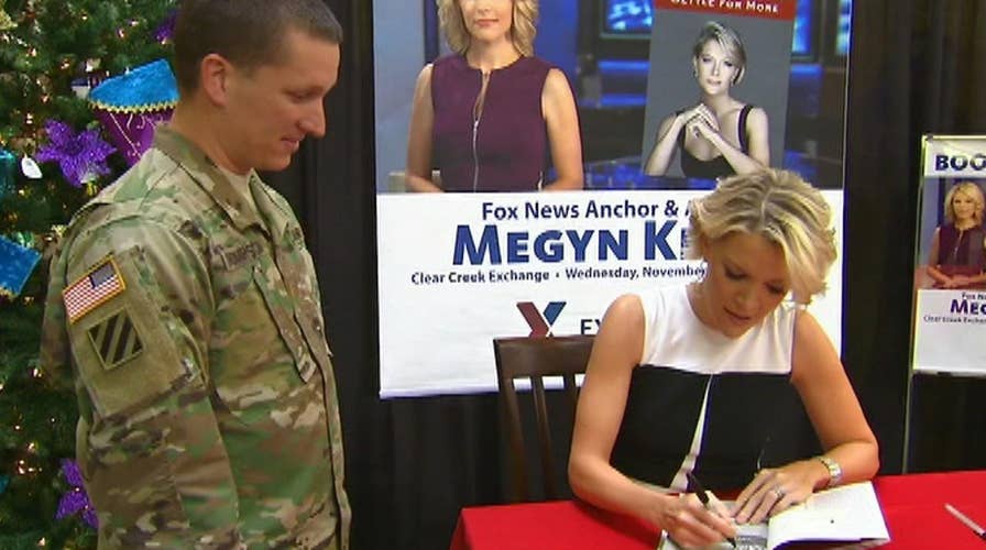 Megyn Kelly's 'Settle for More' tour visits Fort Hood