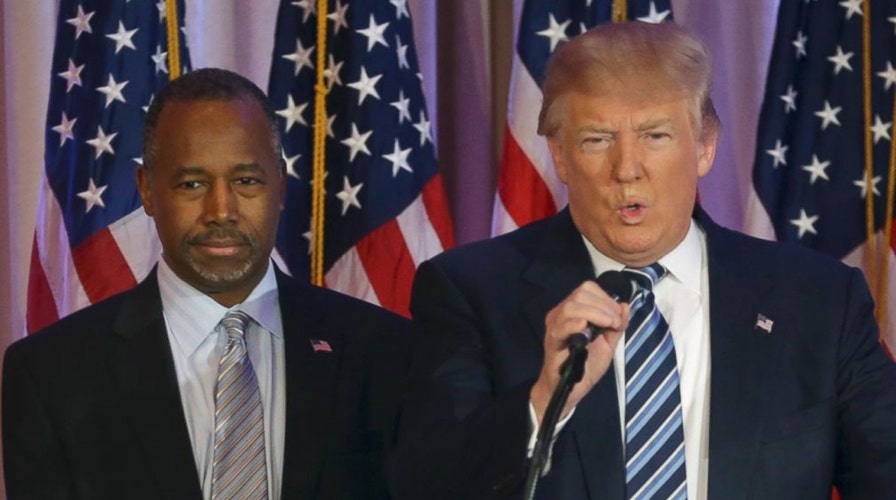 Trump picks Dr. Ben Carson for HUD Secretary