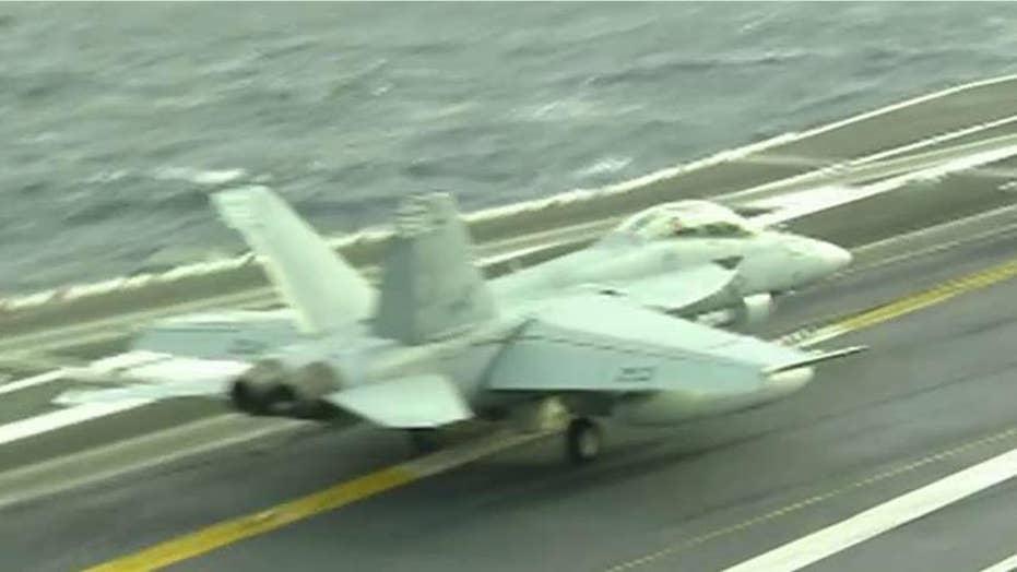 Officials: China flew nuclear-capable bombers around Taiwan