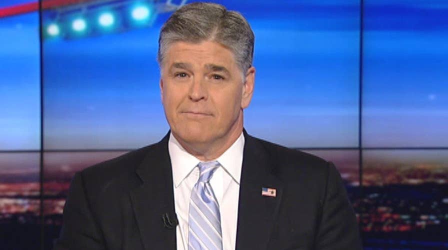 Hannity on the collective freak-out from the cry baby left