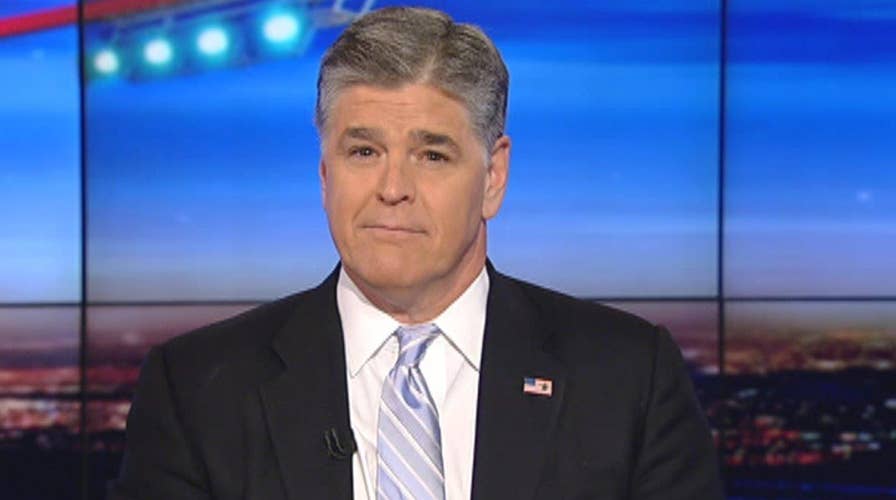 Hannity on the collective freak-out from the cry baby left