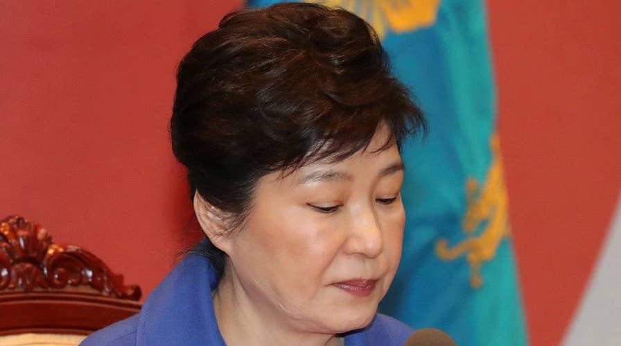 South Korean president impeached over extortion accusations