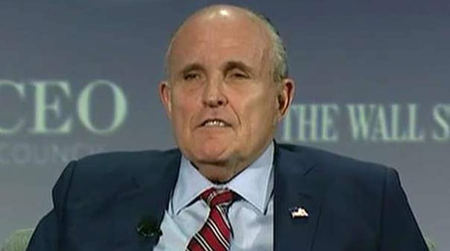 Giuliani no longer being considered for secretary of state
