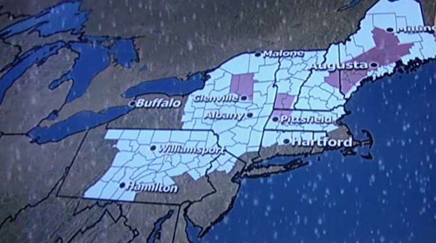 National forecast for Monday, December 12