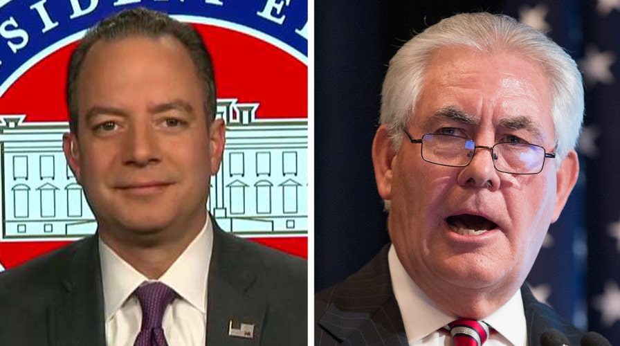 Priebus: 'Excited' at what Tillerson will bring to the table