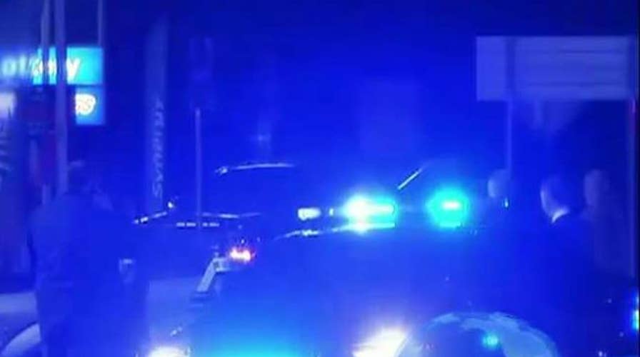 Two Georgia police officers shot during traffic stop