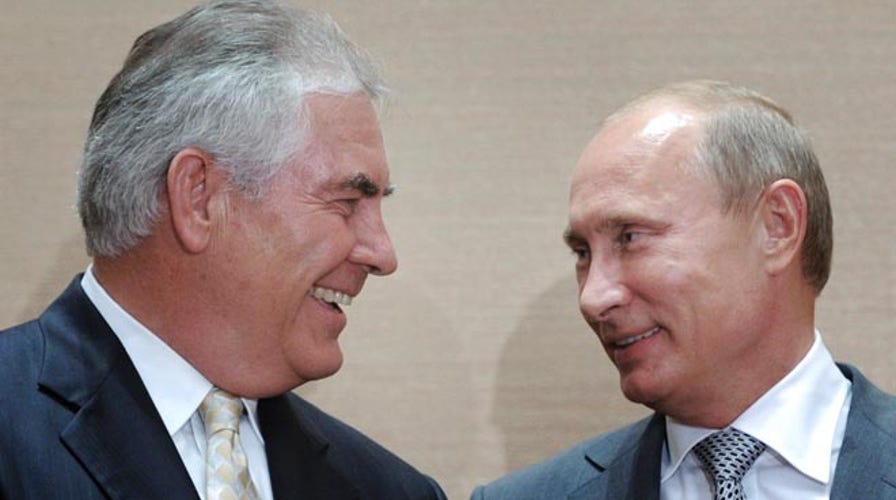 Could Tillerson's connection to Russia be an issue?