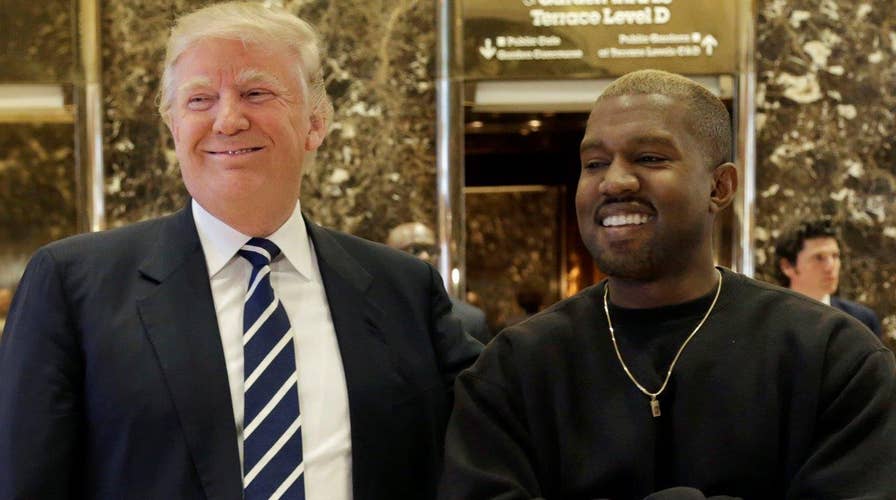 Kanye West visits Donald Trump