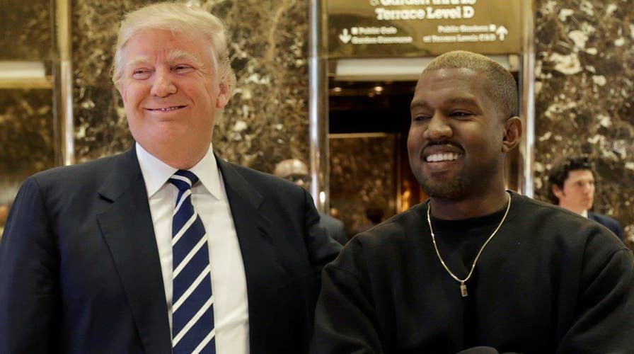 Kanye West visits Donald Trump 