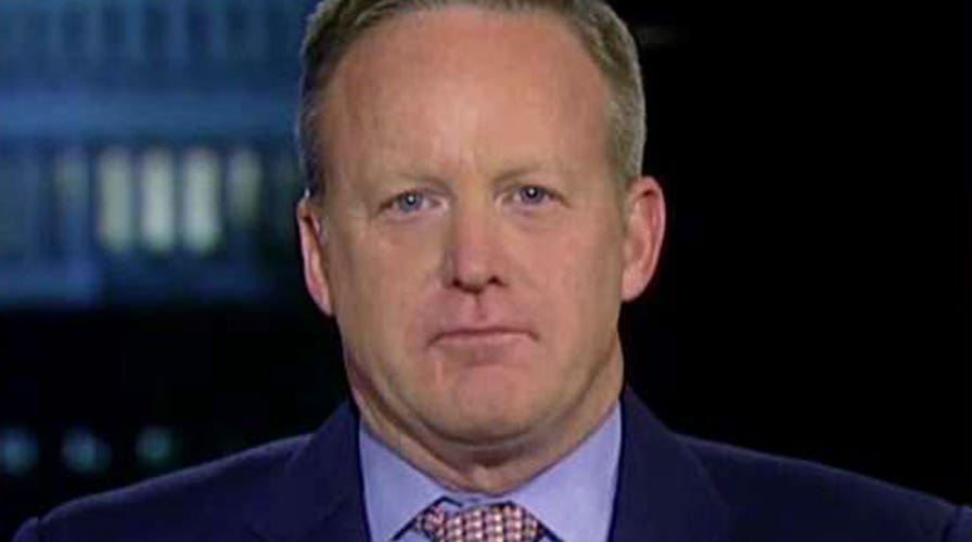 Sean Spicer talks Trump's press secretary decision