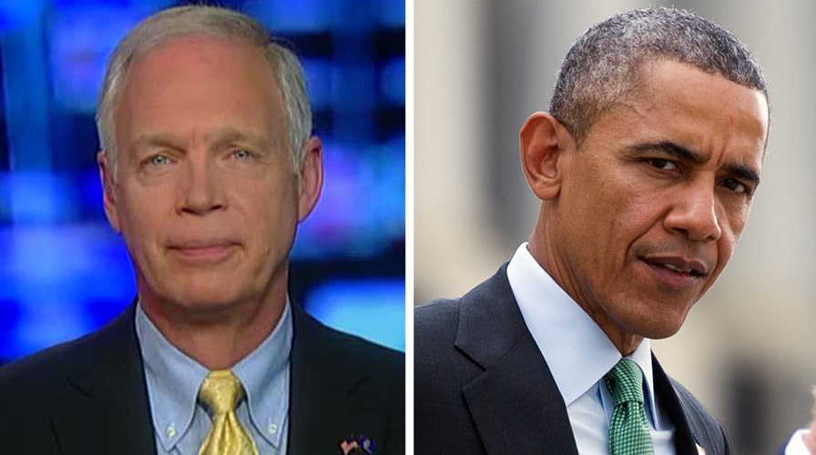 Sen. Johnson reacts to Obama slamming GOP on Russia hacking