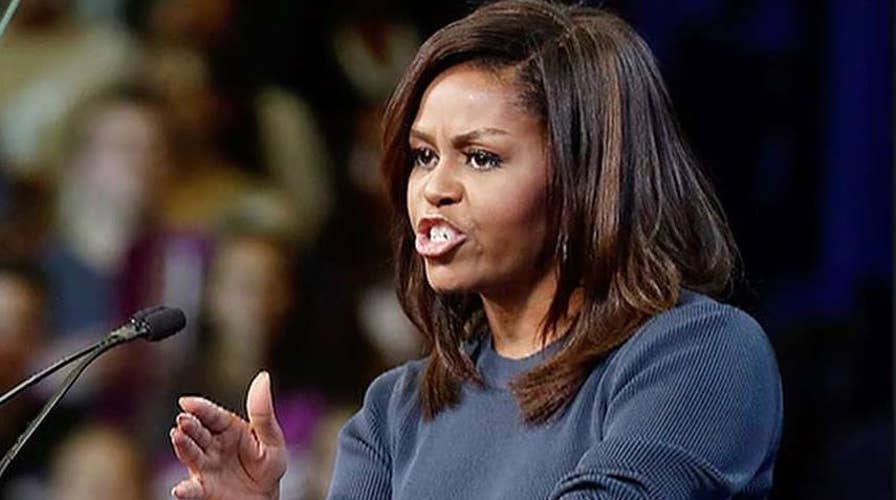 Sour grapes gloom and doom from Michelle Obama on Trump?