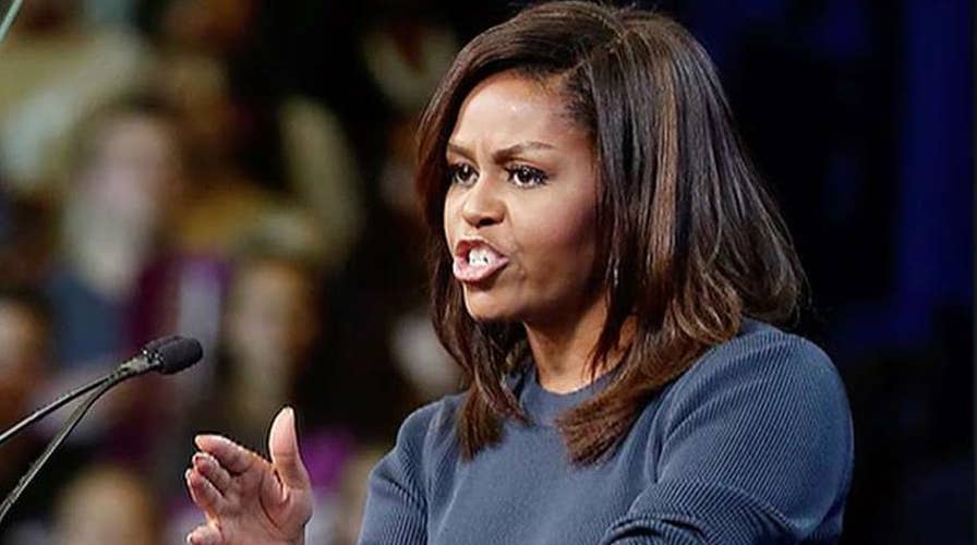 Sour grapes gloom and doom from Michelle Obama on Trump?