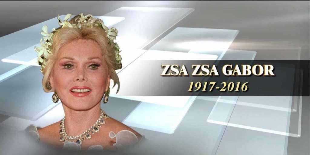 Zsa Zsa Gabor, First US Star Famous For Being Famous, Dead At 99 - I24NEWS