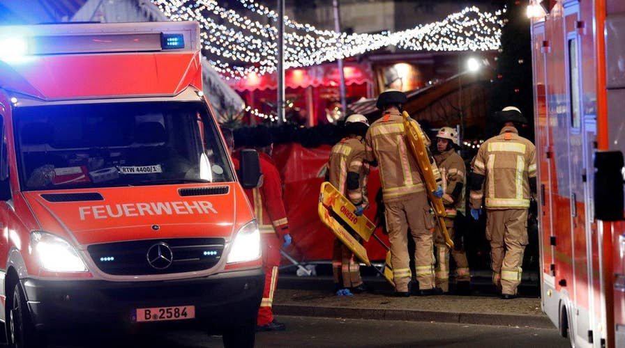 Witness describes seeing truck slam into Berlin market