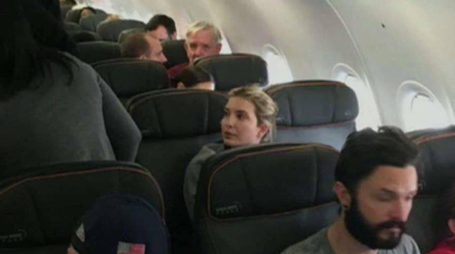 Liberal reaction to Ivanka Trump flight incident