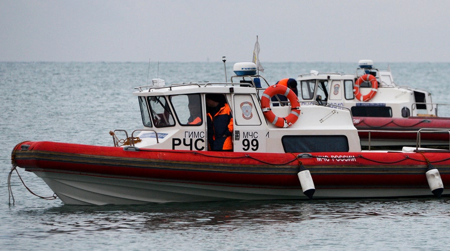 Russian divers find jet fragments in the Black Sea