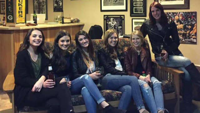 Where did her legs go? Group photo goes viral