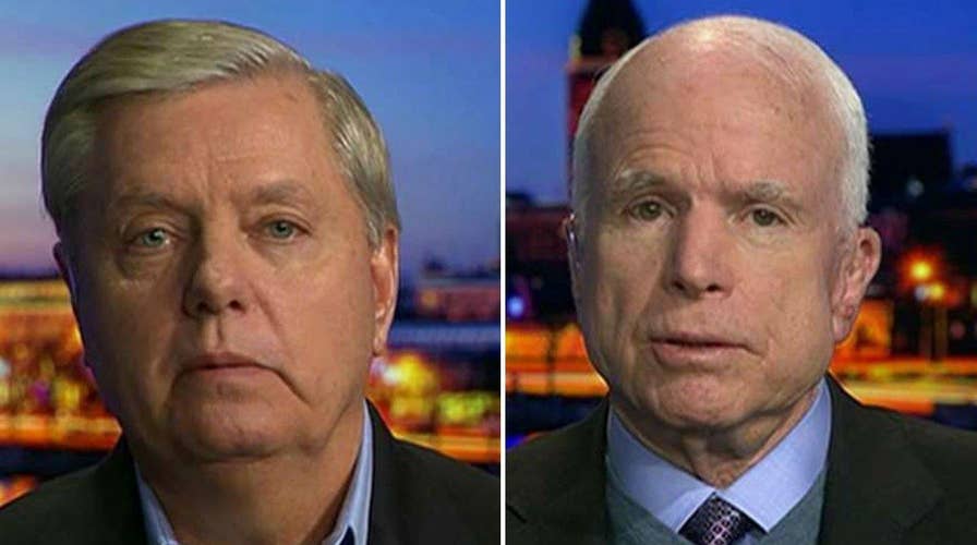Sens. Graham, McCain call for new sanctions on Russia