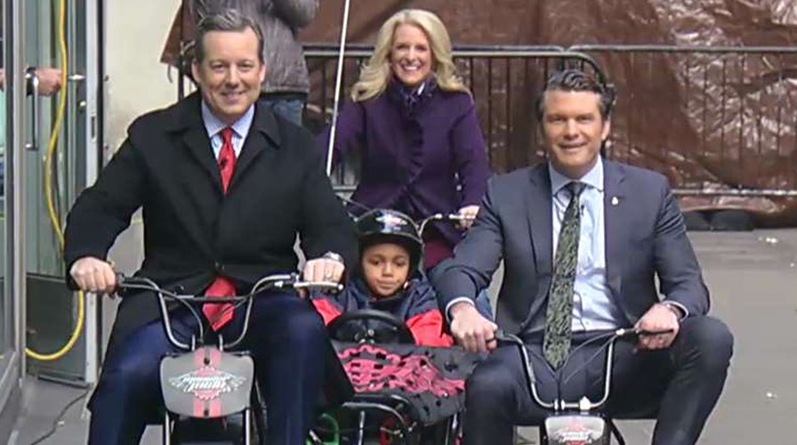 Monster Moto racing on 'Fox & Friends'