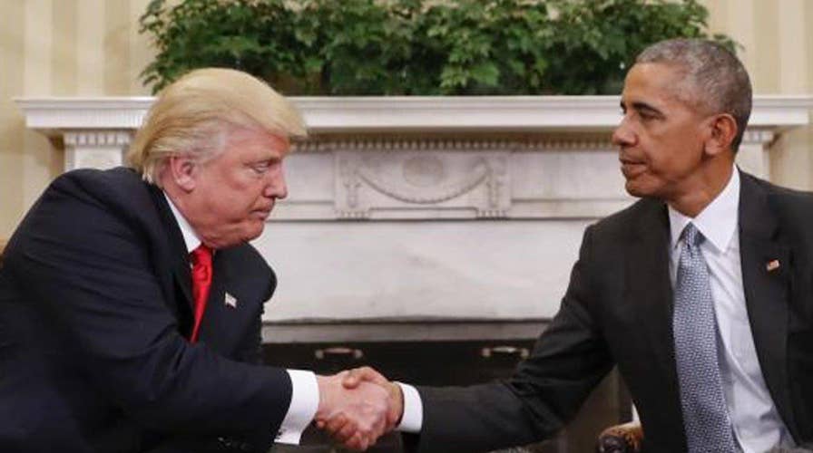 Is Obama handcuffing the Trump administration?