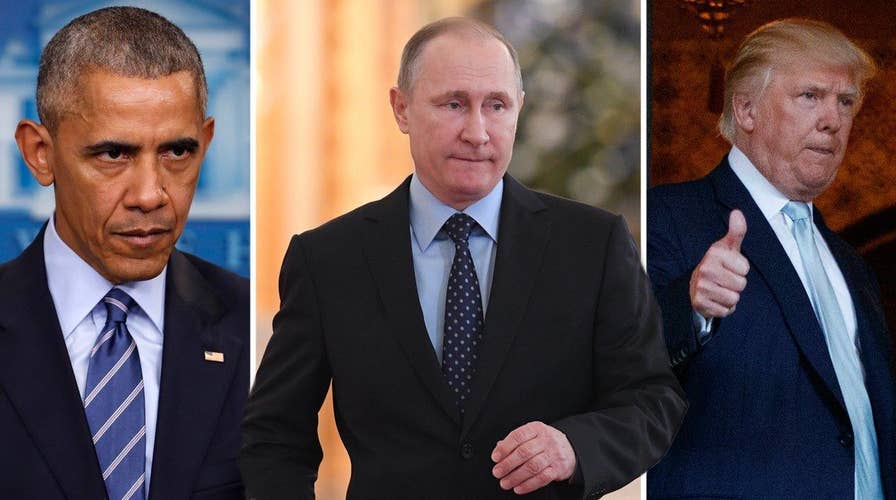 Obama punishes Putin, while Trump praises him