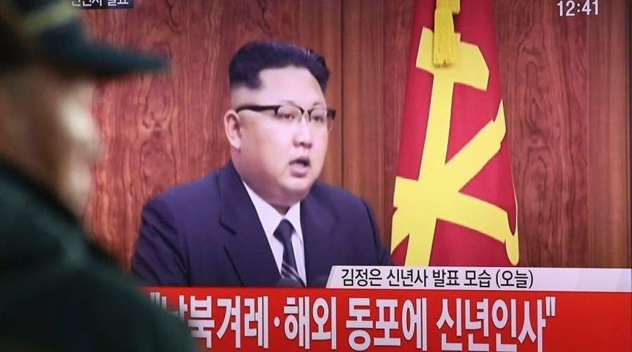 North Korea's leader hints of long-range missile test launch