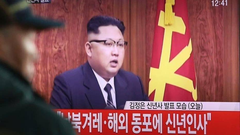 North Korea's leader hints of long-range missile test launch