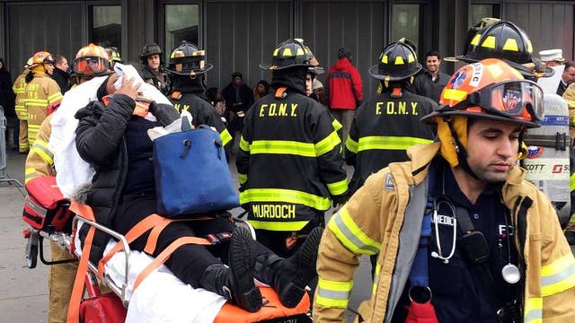 Over 100 injured in train accident in Brooklyn